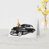 Hot Ride Birthday V2 Karte (Gelbe Blume)