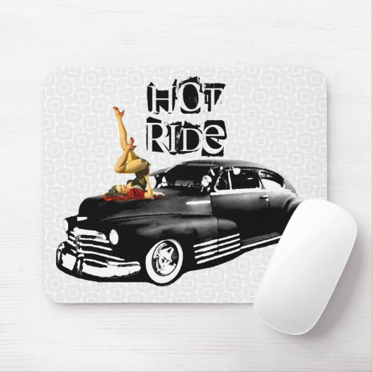 Hot Ride Mousepad (Mit Mouse)