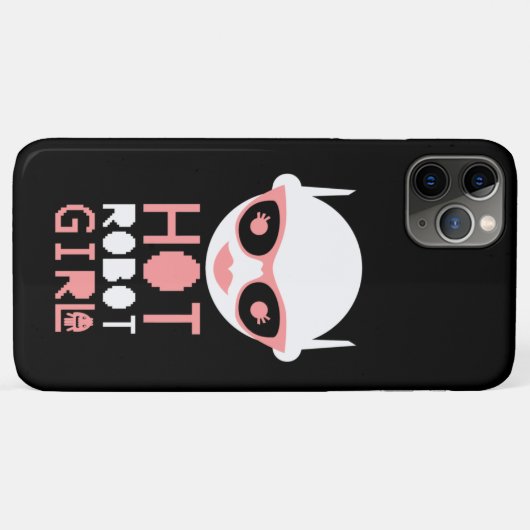 Hot Roboter Case-Mate iPhone Hülle (Rückseite (Horizontal))