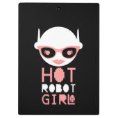 Hot Roboter Klemmbrett (Rückseite)