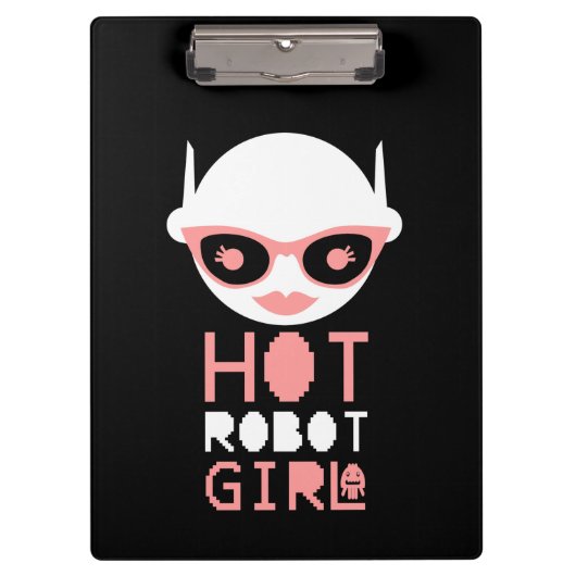 Hot Roboter Klemmbrett (Vorderseite)