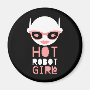 Hot Roboter Magnet