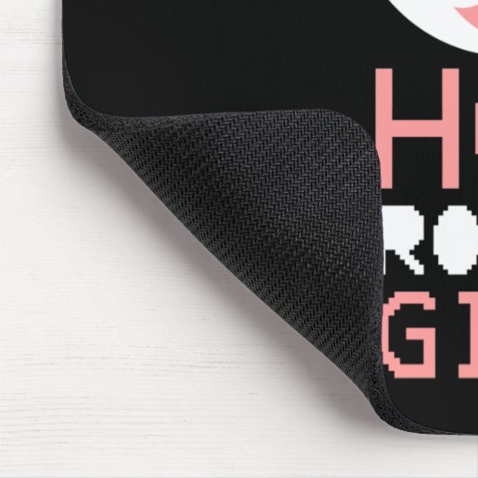 Hot Roboter Mousepad (Ecke)