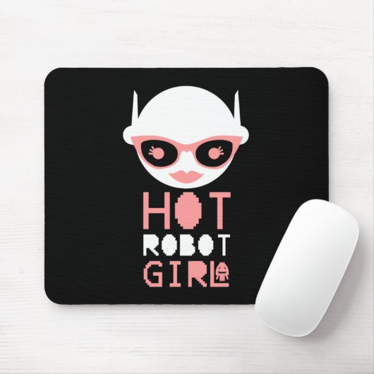Hot Roboter Mousepad (Mit Mouse)