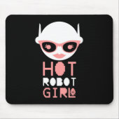 Hot Roboter Mousepad (Vorne)