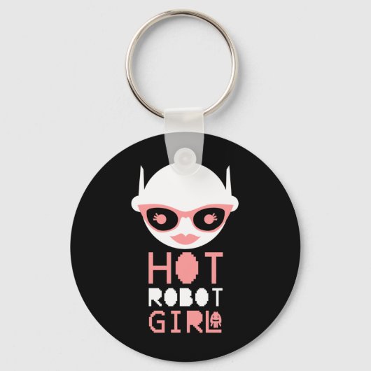 Hot Roboter Schlüsselanhänger (Vorderseite)