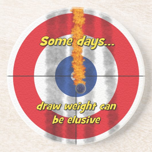 Hot Rocks "zeichn weight" Sandstone Untersetzer - (Vorne)