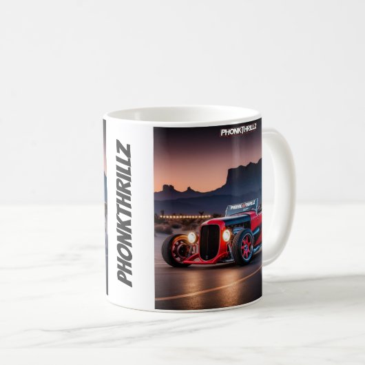 Hot Rod Clásico JDM  Kaffeetasse (VorderseiteRechts)