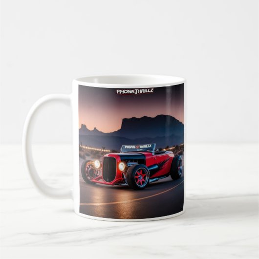 Hot Rod Clásico JDM  Kaffeetasse (Links)