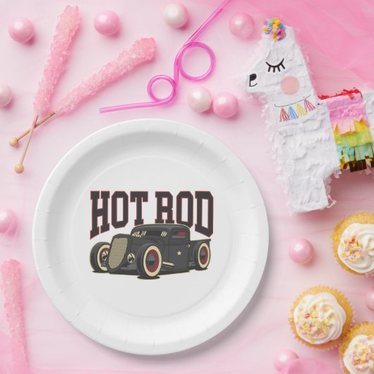Hot Rod Classic Pappteller (Party)
