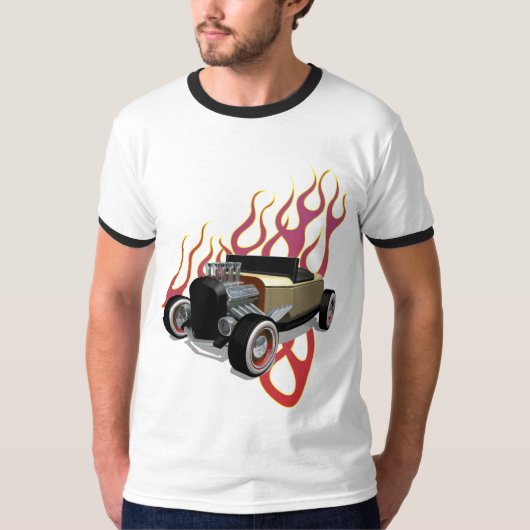 hot rod fire T-Shirt (Vorderseite)