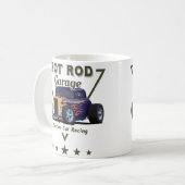 Hot Rod Garage! Kaffeetasse (Vorderseite Links)