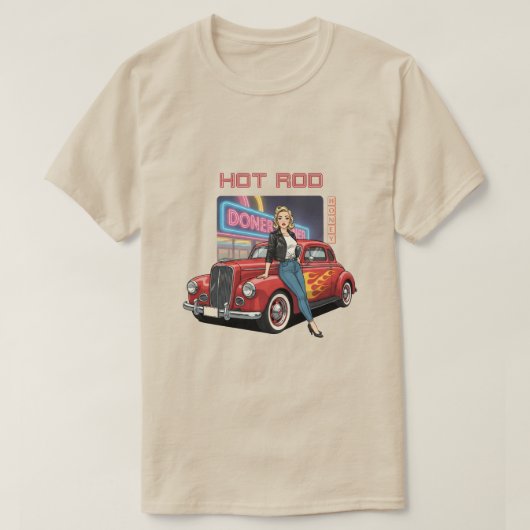 Hot Rod Honey T-Shirt (Design vorne)