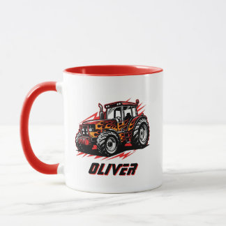 Hot Rod Racing Tractor Tasse