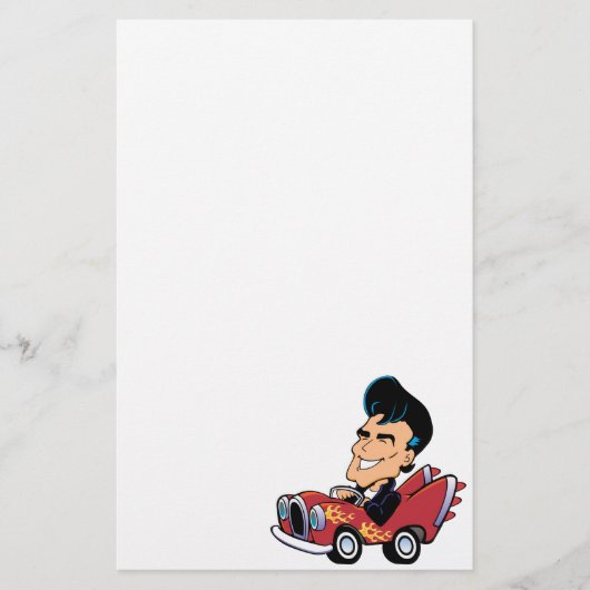 Hot Rodder Briefpapier (Vorderseite)