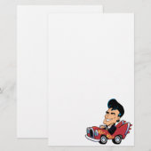 Hot Rodder Briefpapier (Vorne/Hinten)
