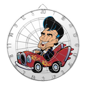 Hot Rodder Dartscheibe