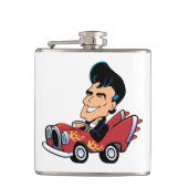 Hot Rodder Flachmann (Vorderseite)