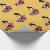 Hot Rodder Geschenkpapier (Ecke)