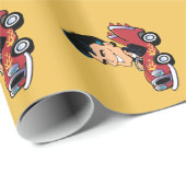 Hot Rodder Geschenkpapier (Rolleneckpunkt)