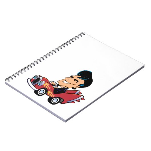 Hot Rodder Notizblock (Linke Seite)
