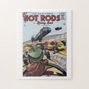 Hot Rods & Racing Cars Comic, 1956 Puzzle