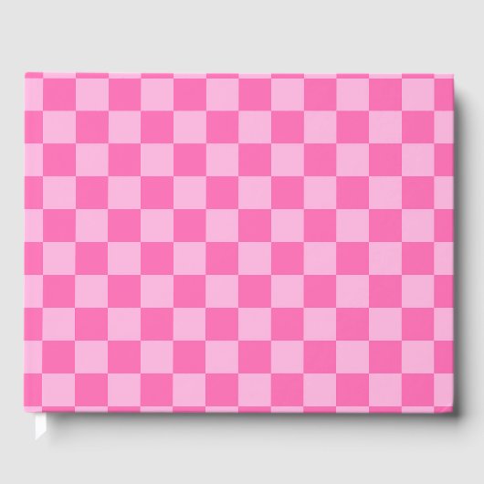 Hot Roink Checkerboard Gästebuch (Vorderseite)