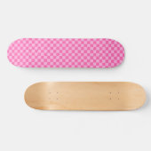 Hot Roink Checkerboard Skateboard (Horizontal)