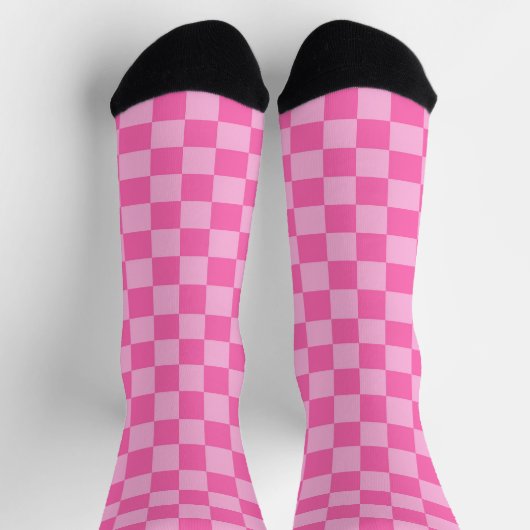 Hot Roink Checkerboard Socken (Oben)