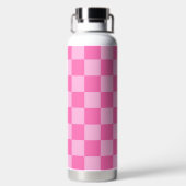 Hot Roink Checkerboard Trinkflasche (Rückseite)