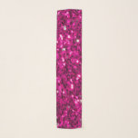 Hot-Rosa-Glitzern Imitate Glitzer Schal<br><div class="desc">Heiß dunkelrosa leuchtende Glitzern Glitzer Imitate funkeln Glamour für sie. Wir benutzen Fotos von Glitzern.</div>