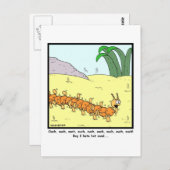 Hot Sand Postkarte (Vorne/Hinten)