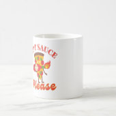 HOT SAUCE BITTE - HOT PIZZA SAUCE LIEBE KAFFEETASSE (Mittel)