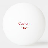 Hot Sauce Flasche Ping Pong Ball Tischtennisball (Rückseite)