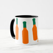 Hot Sauce Flaschen Tasse (Vorderseite Links)