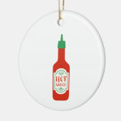 Hot Sauce Keramik Ornament (Links)