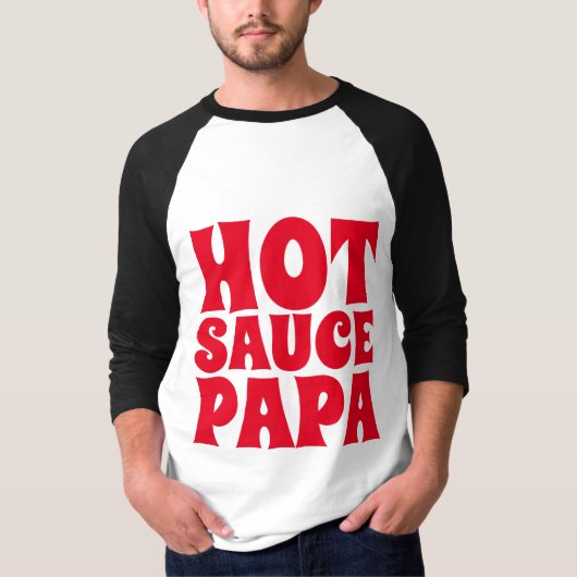 HOT SAUCE PAPA MENS T - Shirt T-Shirts (Vorderseite)
