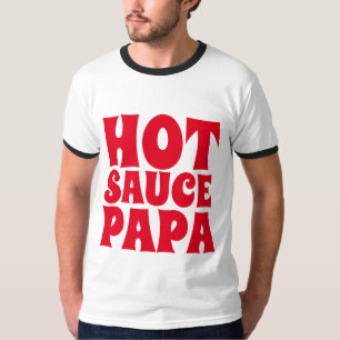 HOT SAUCE PAPA MENS VATER T - SHIRT
