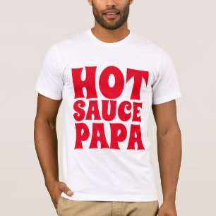 HOT SAUCE PAPA (VATER) MENS T - Shirt T-Shirts