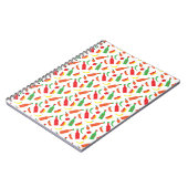 Hot Sauce Pattern Notizblock (Linke Seite)