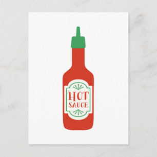 Hot Sauce Postkarte
