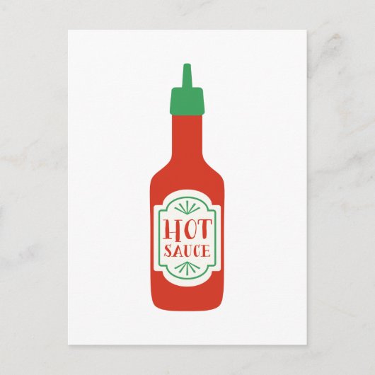 Hot Sauce Postkarte (Vorderseite)