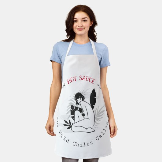 Hot Sauce Schürze (Getragen)