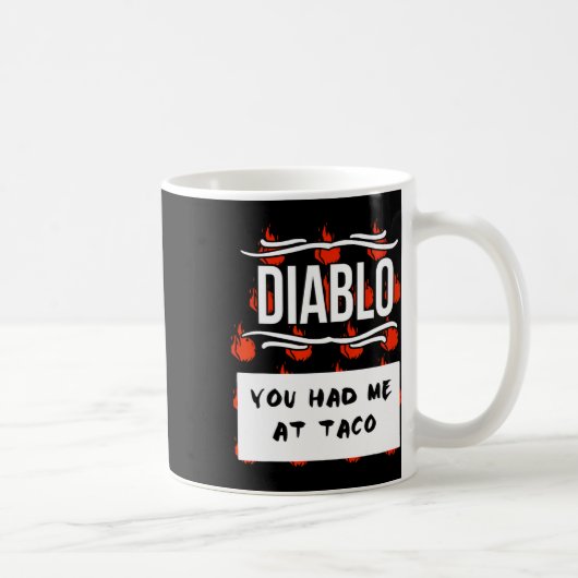 Hot Sauces Group Halloween Diablo Sauce Sie hatten Kaffeetasse (Rechts)