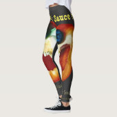 Hot & Saucy Leggings: Mr. Pepper Face von Hattwood Leggings (Links)