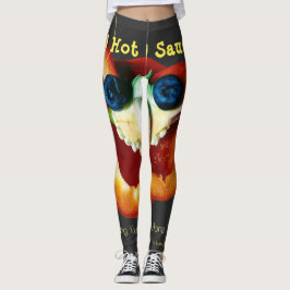 Hot & Saucy Leggings: Mr. Pepper Face von Hattwood Leggings