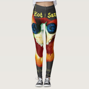 Hot & Saucy Leggings: Mr. Pepper Face von Hattwood Leggings