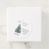 Hot-Schokolade-Bombe-Tag.Winter-Kakao-Bombe Geschenkanhänger (Beispiel)