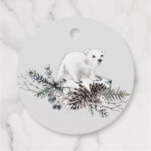 Hot-Schokolade-Bombe-Tag. Winterwärme Kakaobombe F Geschenkanhänger (Rückseite)