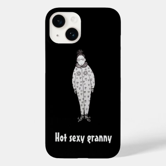 Hot sexy granny Case-Mate iPhone hülle (Rückseite)